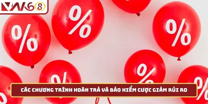 Các chương trình hoàn trả và bảo hiểm cược giảm rủi ro